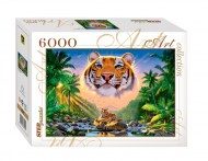 Puzzle Tigrul - Regele
