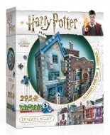 Puzzle Harry Potter: Sklep Ollivandera i Scribbulus 3D