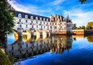 Puzzle Zamek Chenonceau. Francja