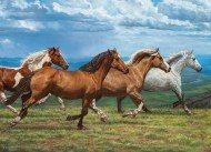 Puzzle Running horses