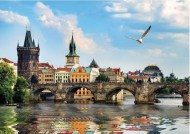 Puzzle Karlov most, Praha, Česko