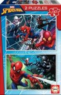 Puzzle 2x100 Spiderman
