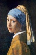 Puzzle Vermeeras: Mergaitė su perlų auskaru