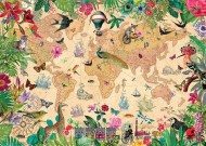 Puzzle Az élet világa - Világtérkép 