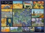 Puzzle Vincent van Gogh: Koláž obrazov