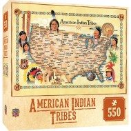 Puzzle Espíritu tribal: tribus indias americanas