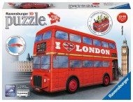 Puzzle Londonas autobusu divkāršais braucējs