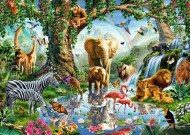 Puzzle Precioso: aventuras en la jungla