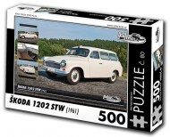 Puzzle Škoda 1202 STW wóz pogotowia (1961)