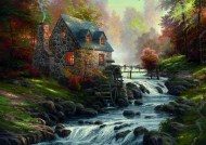 Puzzle Kinkade: At the old mill