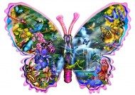Puzzle Butterfly Waterfall