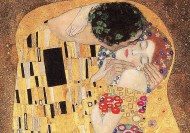 Puzzle Klimt: Poljub 1000 kosov