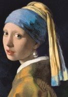 Puzzle Vermeer: Tyttö, jolla on helmikorvaus