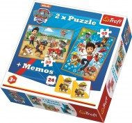 Puzzle 3w1 Foot Patrol + Memory Game