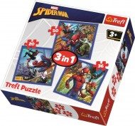 Puzzle Spiderman 3 contre 1