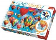 Puzzle Crazy Shapes Puzzle Farverige balloner