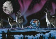Puzzle Schimmel: Zavýjajúci vlci