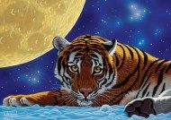 Puzzle Schimmel: Tigre de la lune