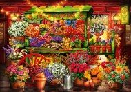 Puzzle Marchetti: étal du marché aux fleurs