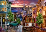 Puzzle Sanfrancisko ratiņi