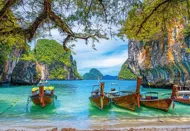Puzzle Gyönyörű öböl Thaiföldön
