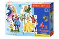 Puzzle 4v1 verliebte Prinzessinnen