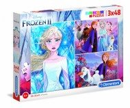 Puzzle 3x48 Frozen 2