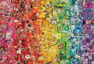 Puzzle Arc-en-ciel coloré