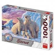 Puzzle Kolekcia Secret: Ľadové medvede