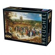 Puzzle Brueghel: a procissão de casamento