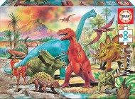 Puzzle dinozaury-100-dielikov