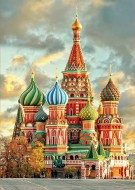 Puzzle Vaszilij Blazsennij-székesegyház, Moszkva, Oroszország 