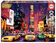 Puzzle Times Square, neon w Nowym Jorku