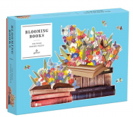 Puzzle Blommande böcker