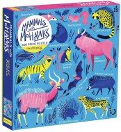 Puzzle Däggdjur med Mohawks