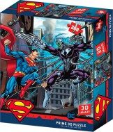 Puzzle 3D effect: Superman vs Electro