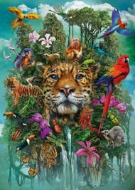 Puzzle Koning van de jungle