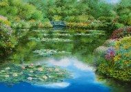 Puzzle Sam Park: Staw z liliami wodnymi
