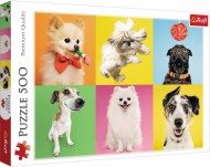 Puzzle Collage von Hunden