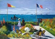 Puzzle Claude Monet: Have ved Sainte-Adresse, 1867