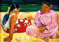 Puzzle Gauguin - Tahiti nők a tengerparton, 1891