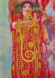 Puzzle Gustavs Klimts - Higiēja, 1931. gads