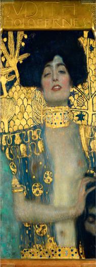 Puzzle Gustave Klimt - Judith och chefen för Holofernes panorama