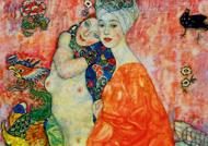Puzzle Gustave Klimt - Die Freundinnen, 1917
