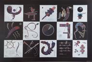 Puzzle Kandinsky: Quinze, 1959 - Kollázs