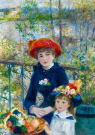 Puzzle Renoiras - dvi seserys (terasoje), 1881 m