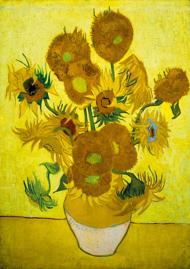 Puzzle Vincent Van Gogh - Girassóis, 1889