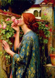 Puzzle John William Waterhouse: Duše růže
