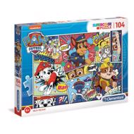 Puzzle Paw Patrol collage 104 stykker