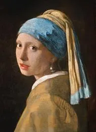 Puzzle Vermeeris Johannesas - Mergina su perlų auskarais 1000